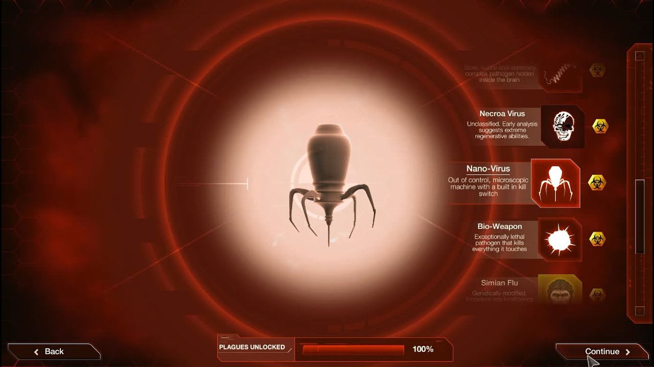 Plague Inc Evolved Walkthrough: Nano-Virus [Mega Brutal / No Genes]