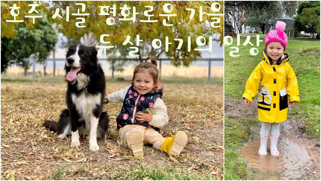 호주 시골 농장에 사는 두 살 아기의 평화로운 가을 일상~ (Farm baby's fun daily routines in Autumn in Australia)