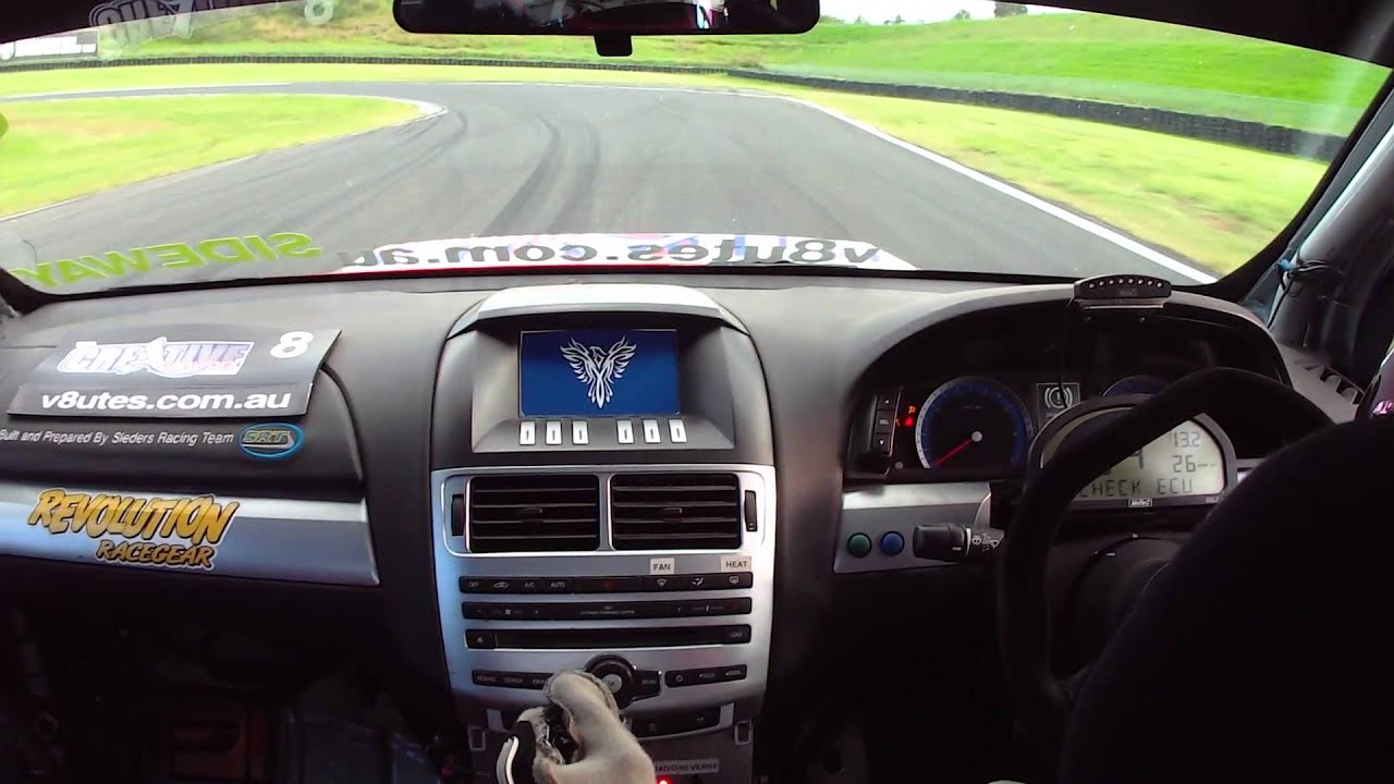 V8 Ute and karting onboard footage: Testing at Newcastle and Eastern Creek