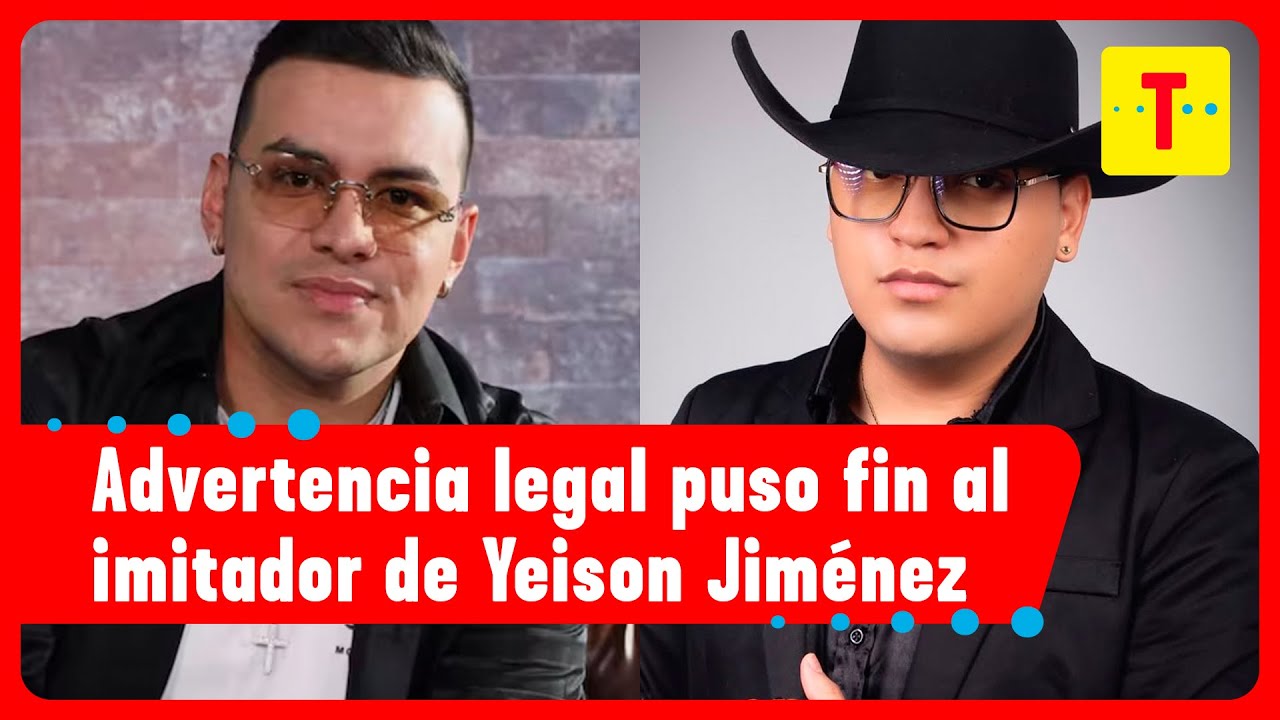 Imitador de Yeison Jiménez no podrá seguir con el tributo por tema legal | Cómo Amaneció