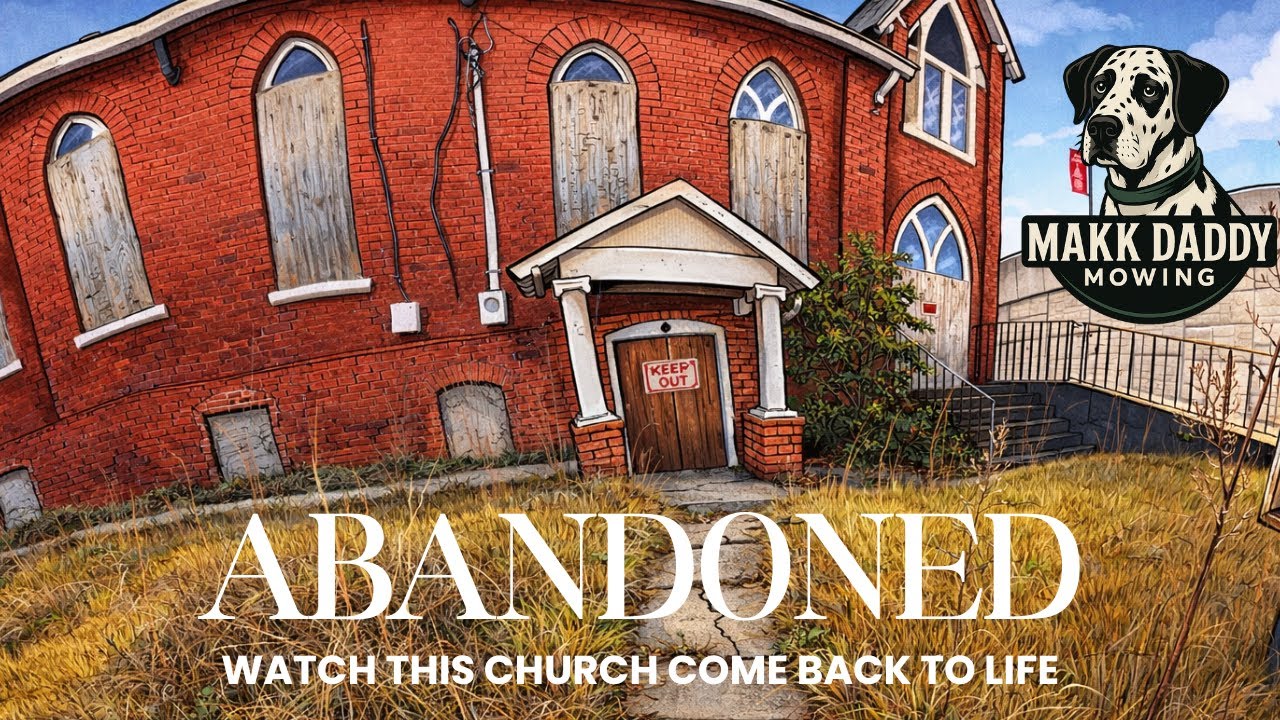 ABANDONED Church Lawn Rescue (FULL TRANSFORMATION)