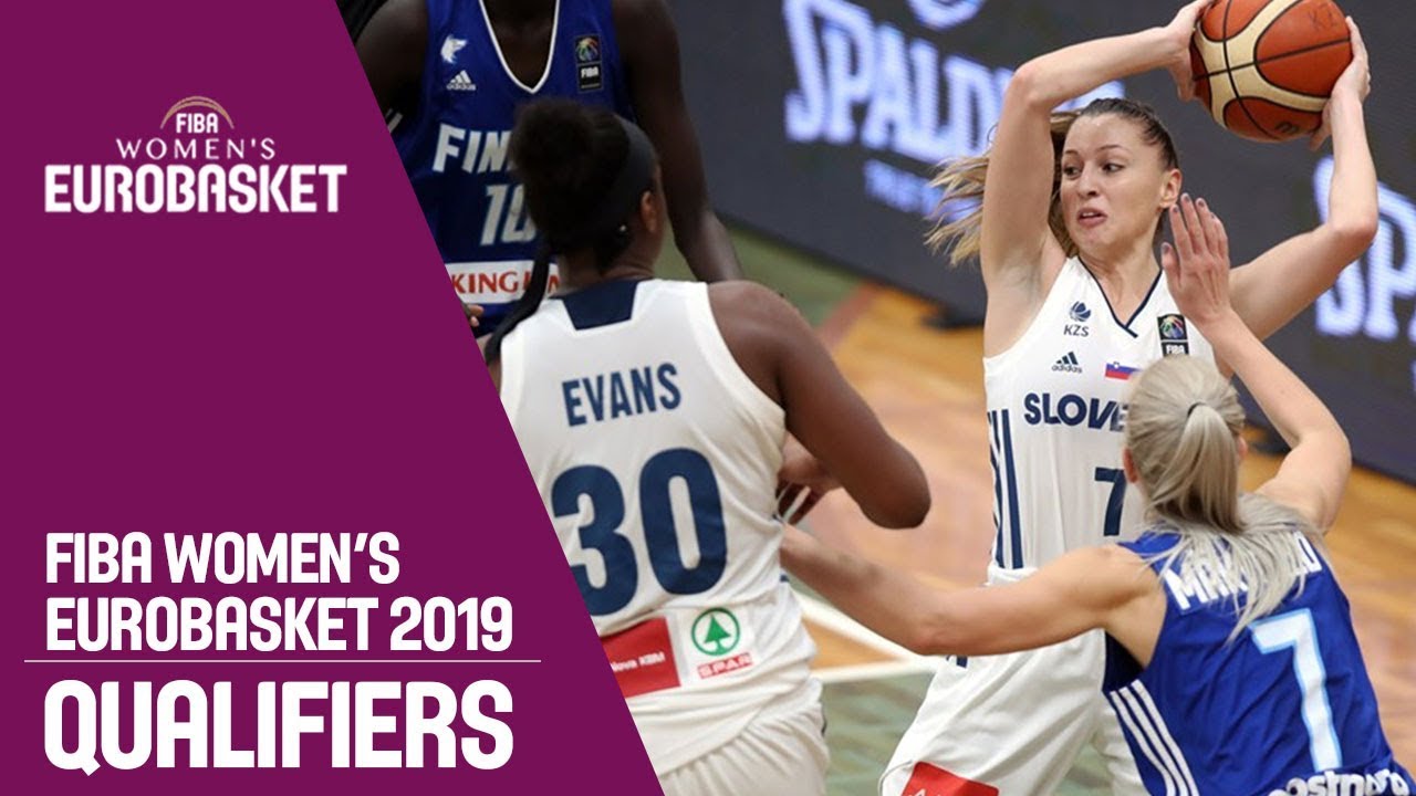 Slovenia v Finland - Full Game - FIBA Women's EuroBasket 2019 Qualifiers