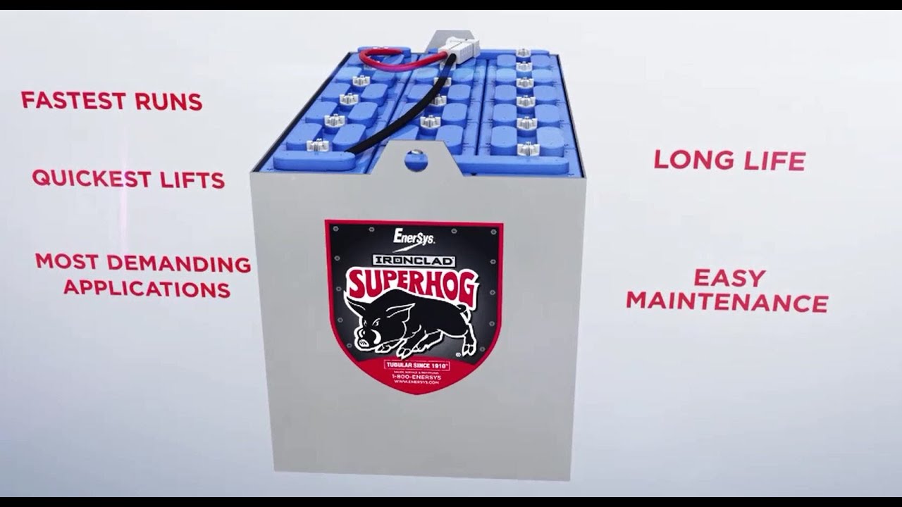 IRONCLAD Superhog Batteries by EnerSys: Super-Charged Performance
