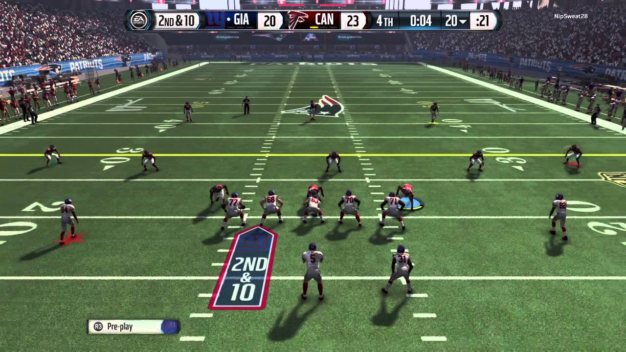Madden NFL 16 h2h hail mary