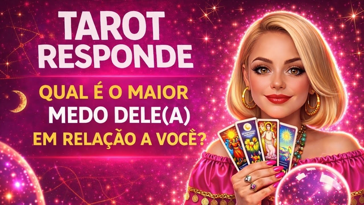 TAROT RESPONDE- QUAL MAIOR MEDO DELE (A) EM RELAÇÃO A VOCÊ?#tarot #vidente #tarotdoamor 