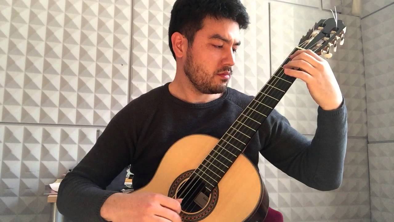 Gigue from Partita No. 1 BWV 825 by J. S. Bach, played by Takeo Sato on a Sato Special 2014