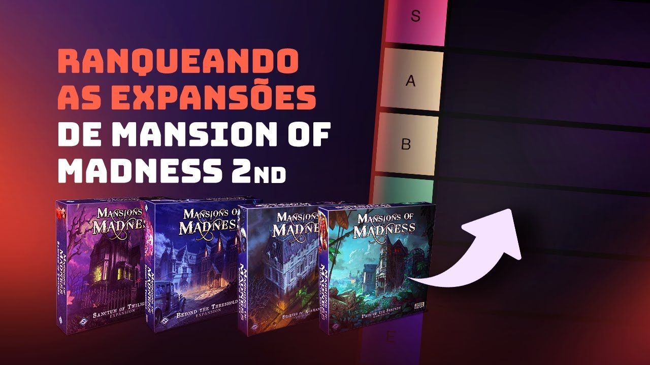 MANSION OF MADNESS: qual EXPANSÃO adquirir primeiro. Confira!