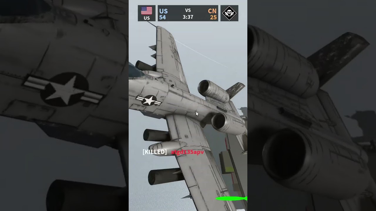 roblox A-10 Thunderbolt II #roblox #seasofconflict