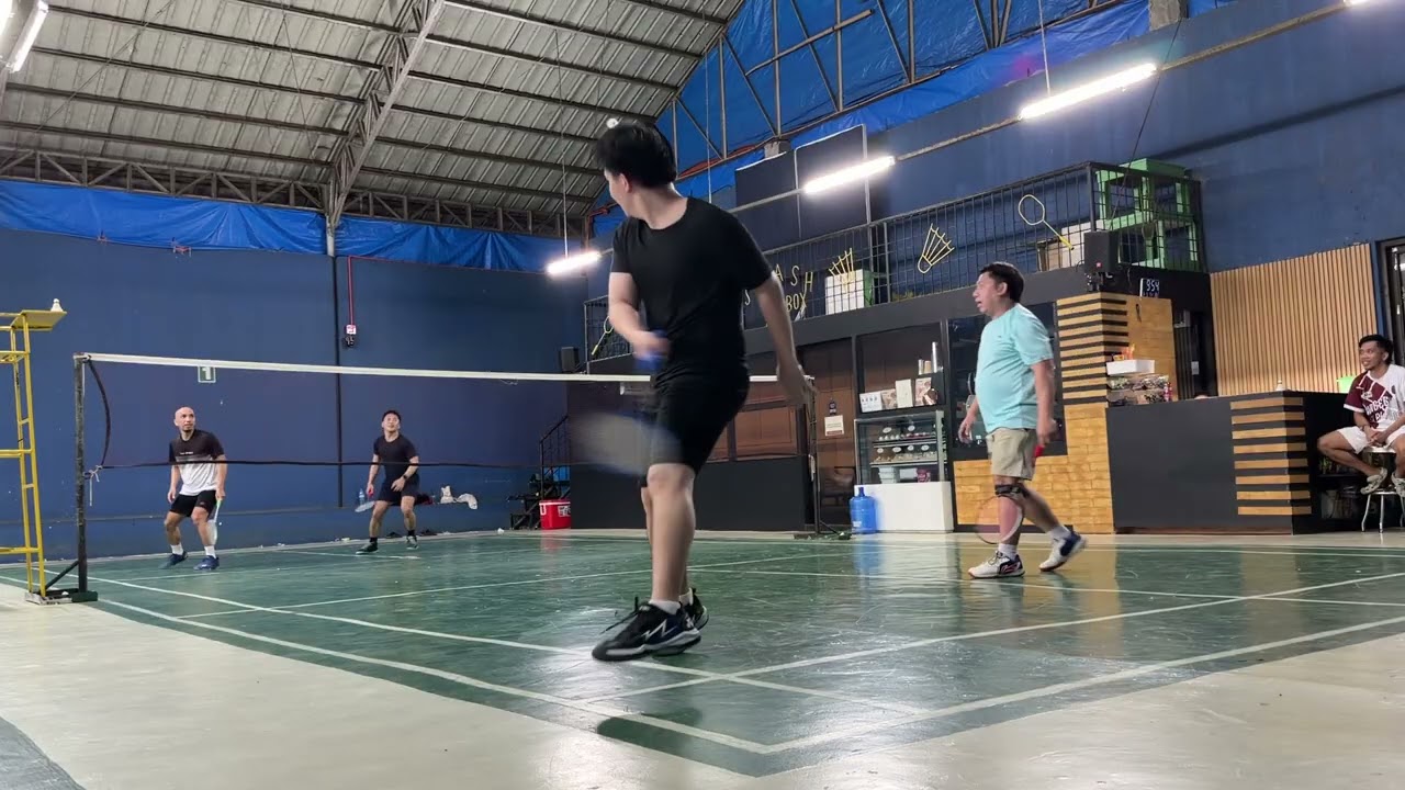 Badminton Game 2 (Smashbox - 03/05/2026) Art and Dokie vs Makie and Mark SET 2