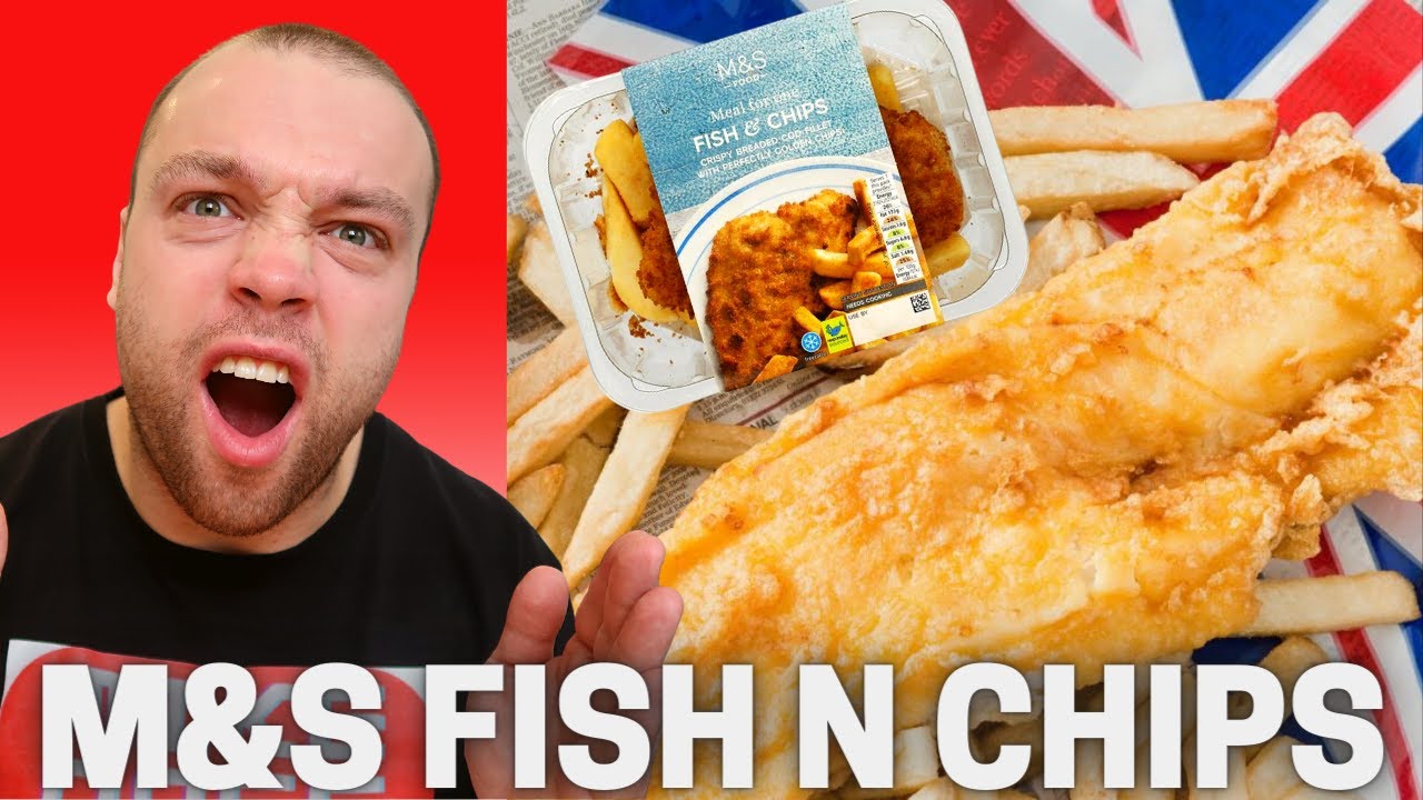M&S Fish and Chips Meal For One | M&S Food | Food Review