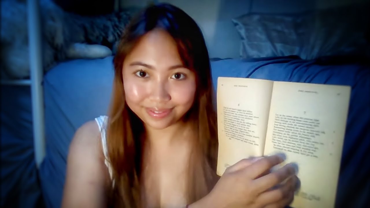 Low Quality ASMR Reading Shakespeare Sonnets (whispering and tapping)