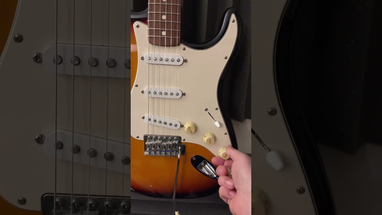 More open top end from stock single coil pickups