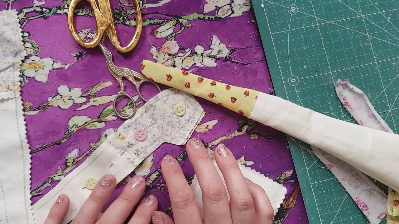 Step 7 & 8 to making a Tilda Doll