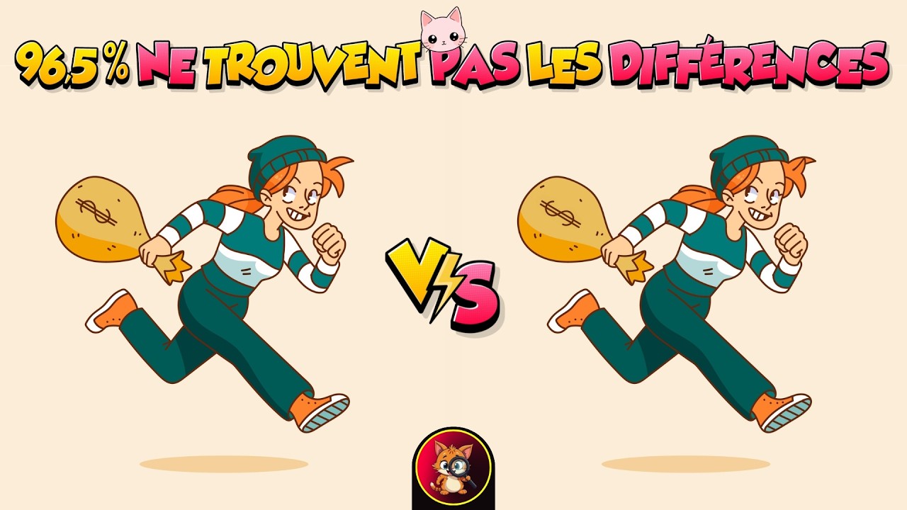 🧩 Trouvez les 3 Différences / Jeu des 3 erreurs 🧩