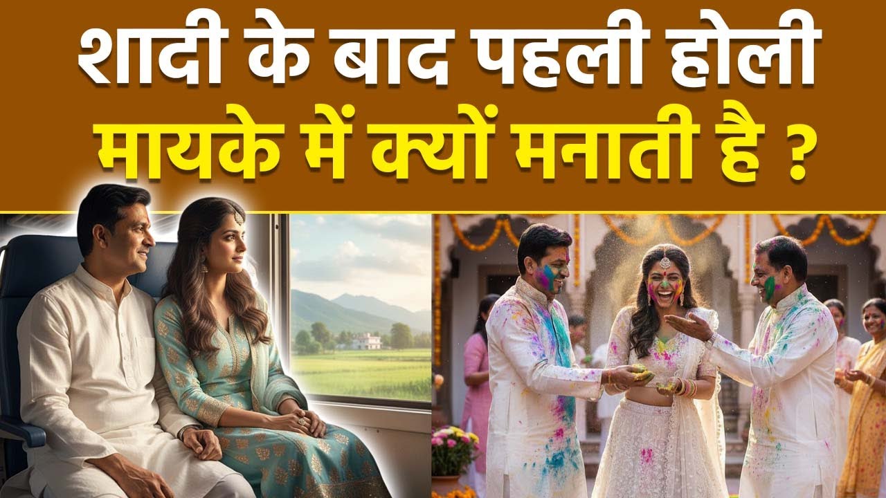Shadi ke Baad Pehli Holi: शादी के बाद पहली होली मायके में क्यों मनाते है | Mayke Me Kyu Manate Hai ?