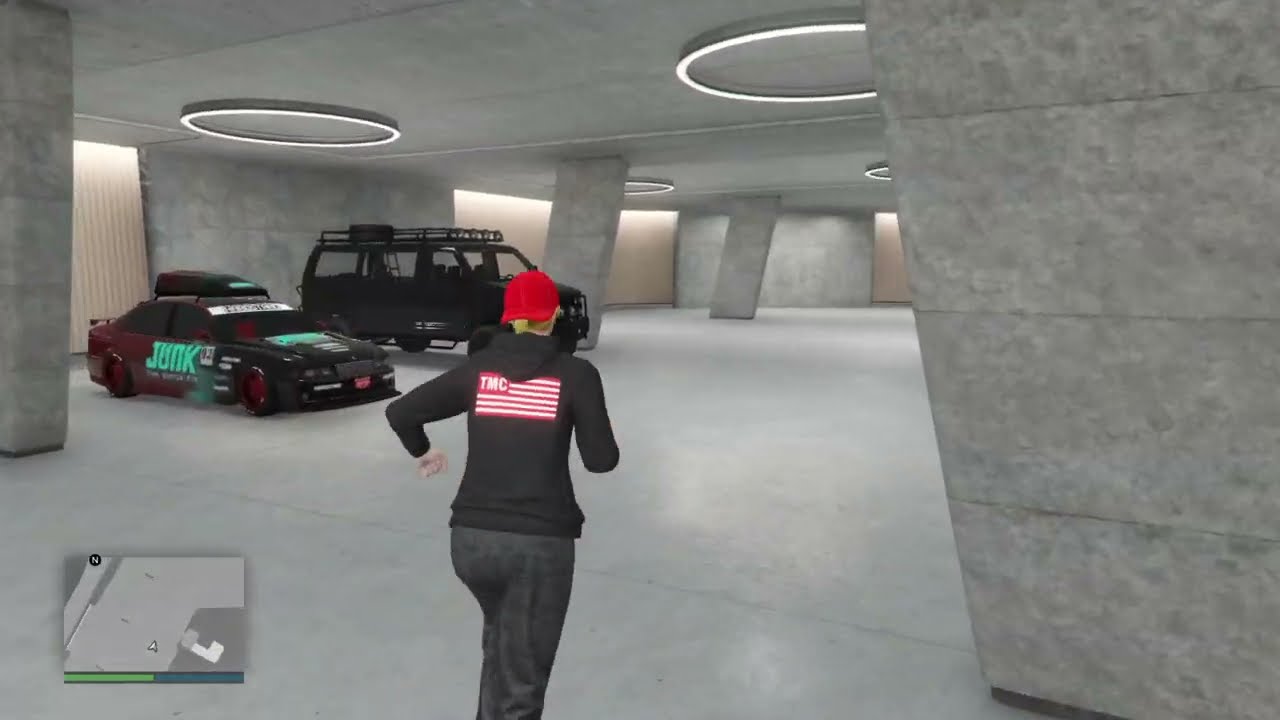 GTA Online - Detail Rumpo Custom in Mansion bar