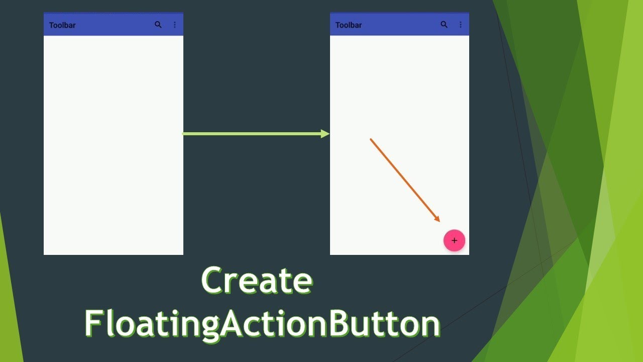 How to create Floating Action Button in Android Studio - Android Studio tutorial