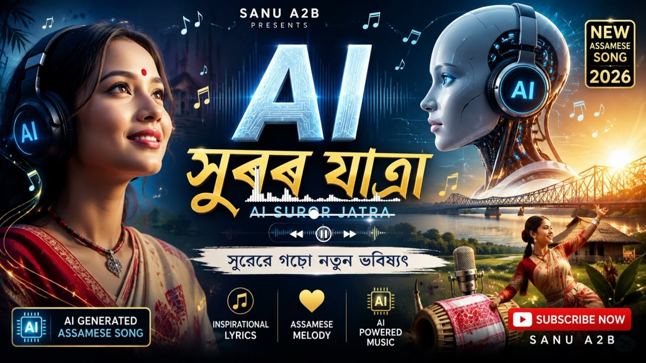 AI Generated Assamese song | 2026 Top Ranking AI song | New Assamese AI song 
