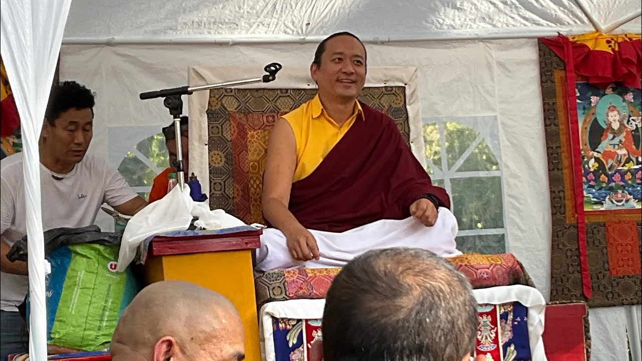 Long tara mantra with his holiness Sakyapa in paris October 2023