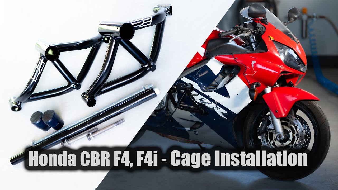 Honda CBR F4 F4i Sport Crash Cage Installation