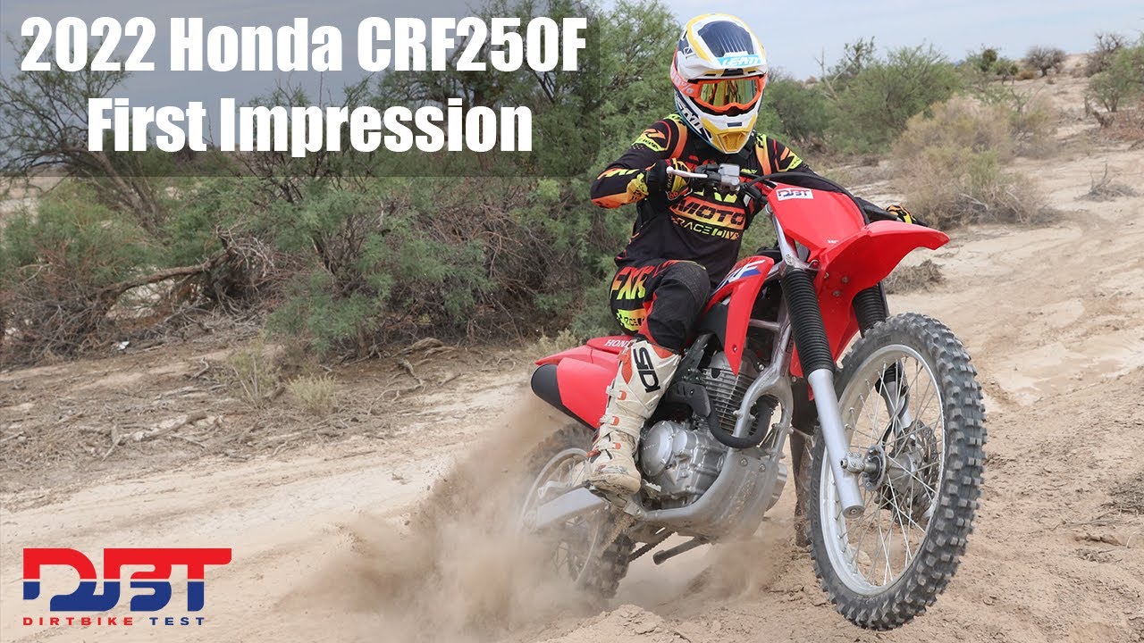Honda CRF250F 2022 года. Первое впечатление