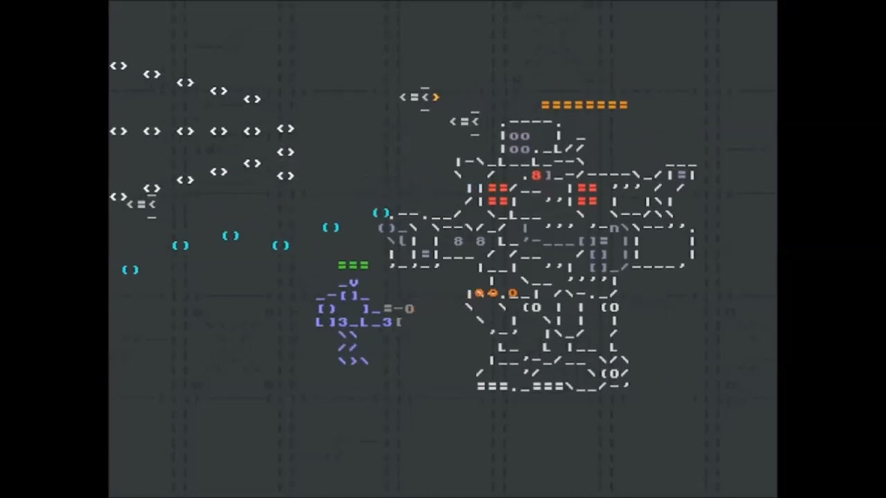 ASCII Game Bosses