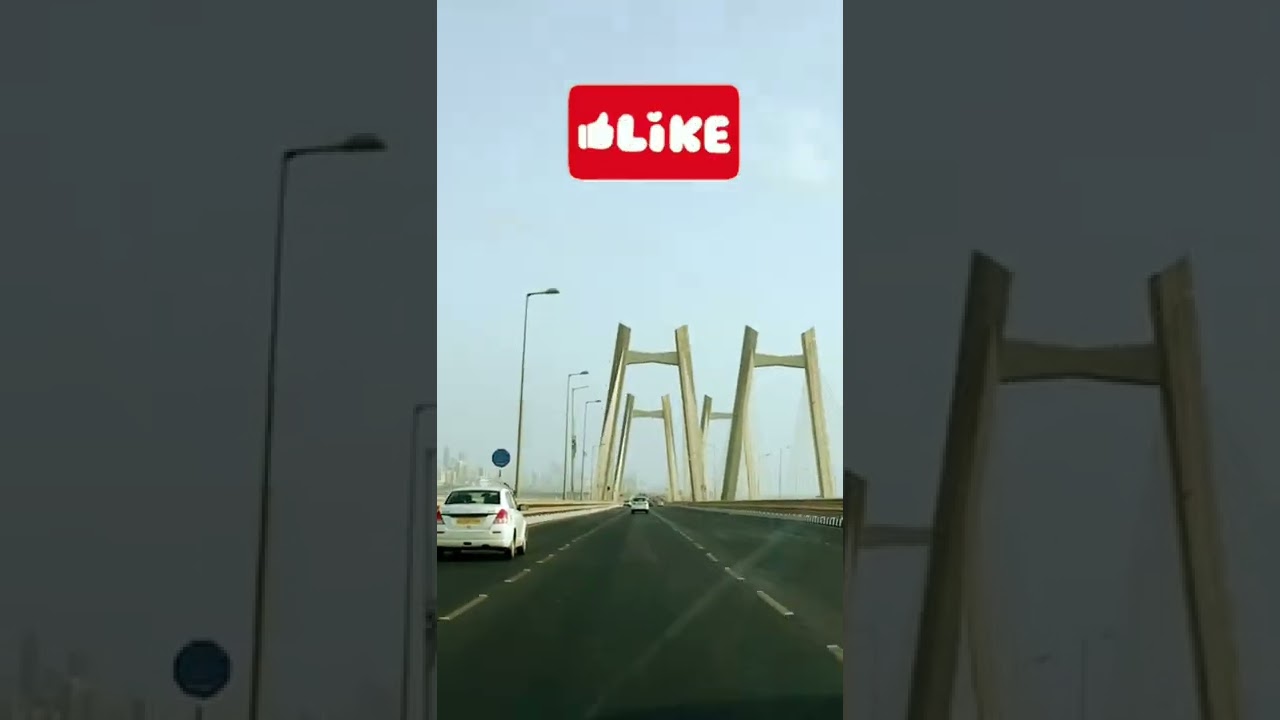 Mumbai Sea Bridge | Bandra-Worli Sea Link #seabridge #mumbai #longdrive #mumbaiattractions