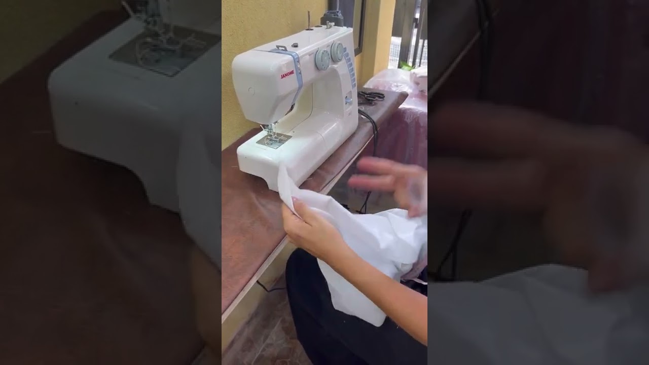 Cortina con presillas escondidas