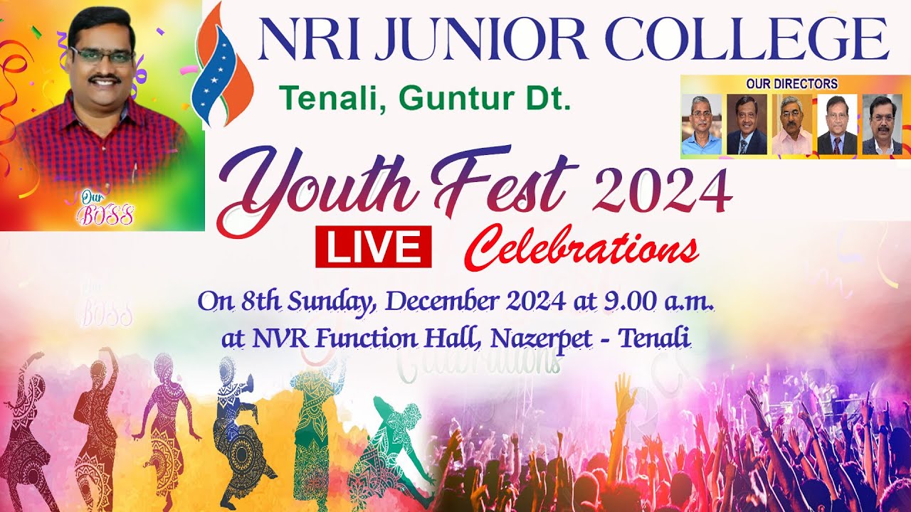 Youth Fest Celebrations | Girls | NRI Jr College | Tenali | 2024