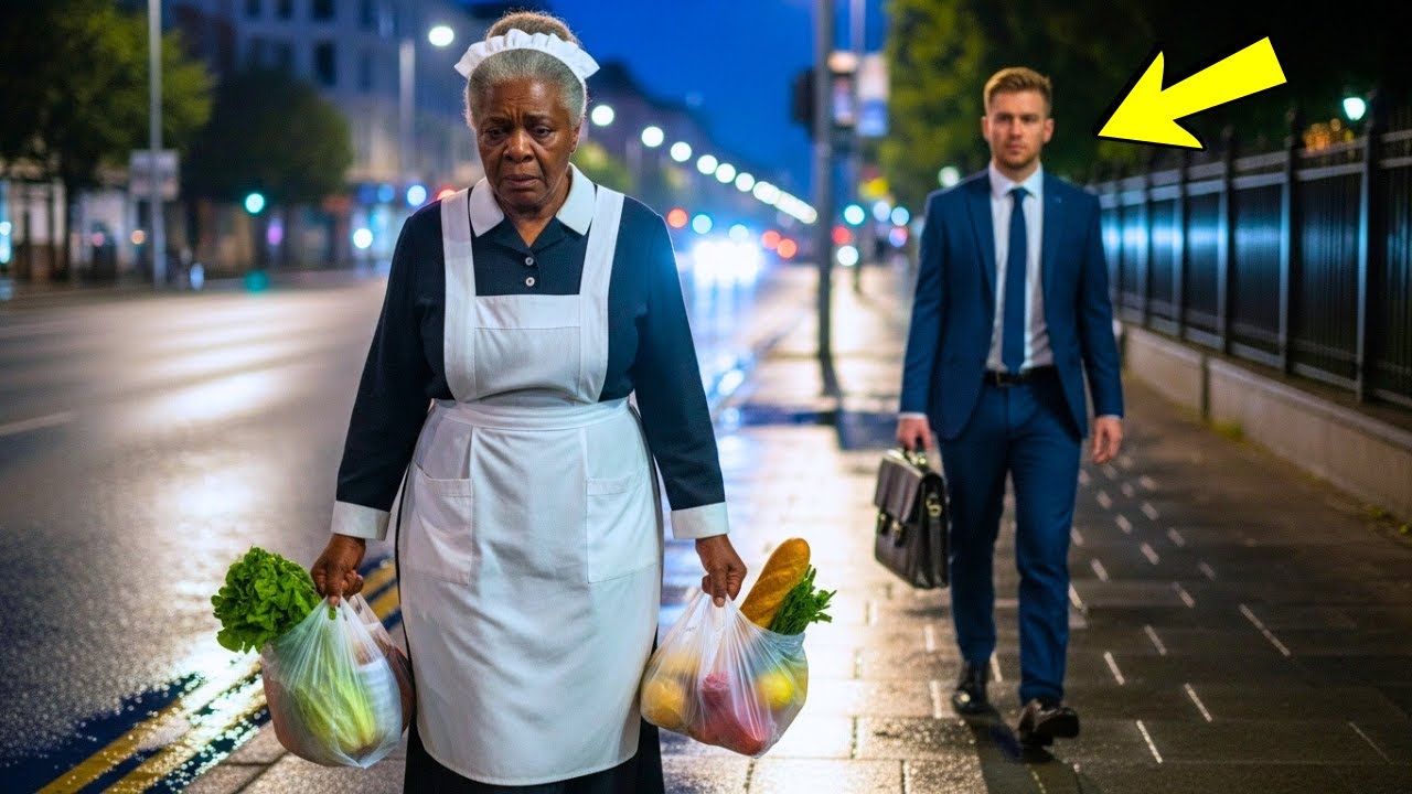 A Young Billionaire Secretly Followed His Old Maid One Evening and Learned a shocking Truth