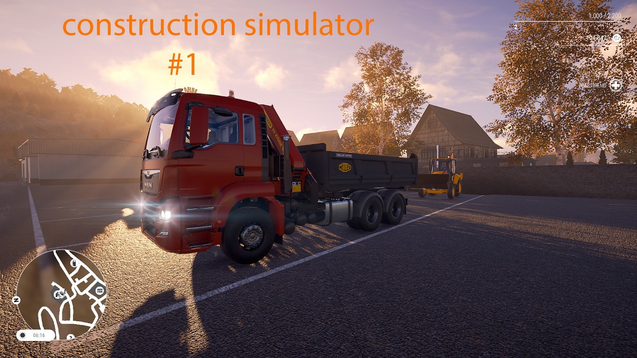 het avontuur begint construction simulator 1 eu map