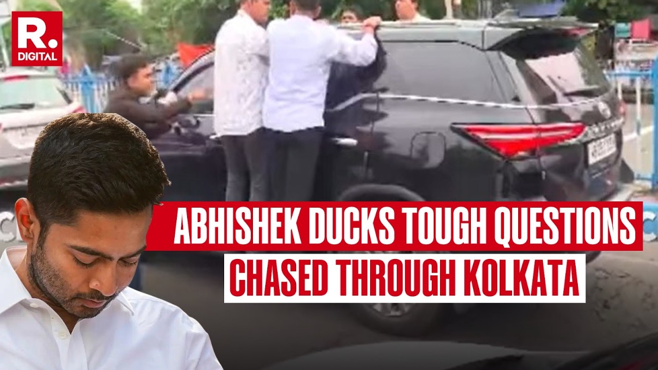 Abhishek Banerjee Chased In Kolkata: Runs From Questions, Faces CID Heat