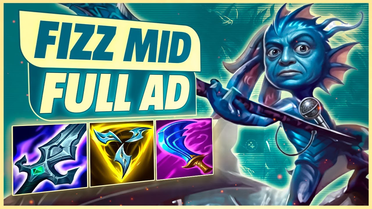 FIZZ MID FULL AD | A AHRI PASSOU FOME NA LANE, ATÉ QUE MEU TIME RESOLVEU AJUDAR KKKK | FELIZ 2026!