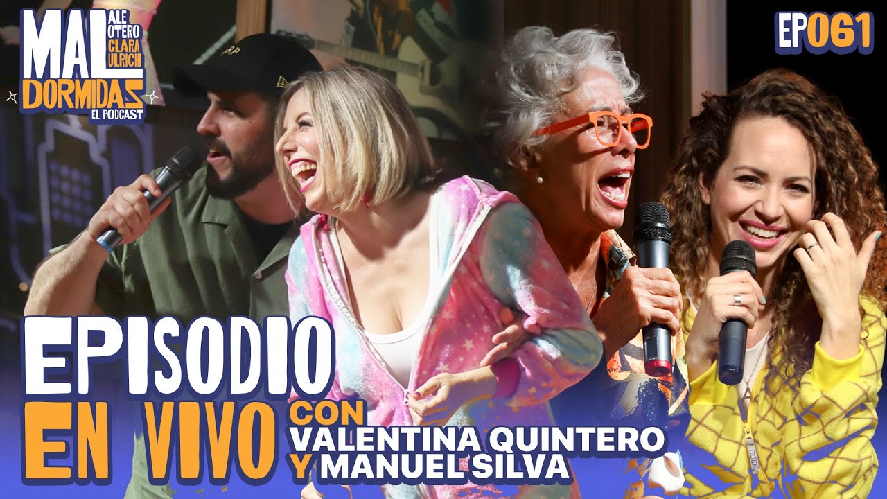 MAL DORMIDAS EN VIVO DESDE CARACAS 🇻🇪 con Valentina Quintero y Manuel Silva | EP01 T4