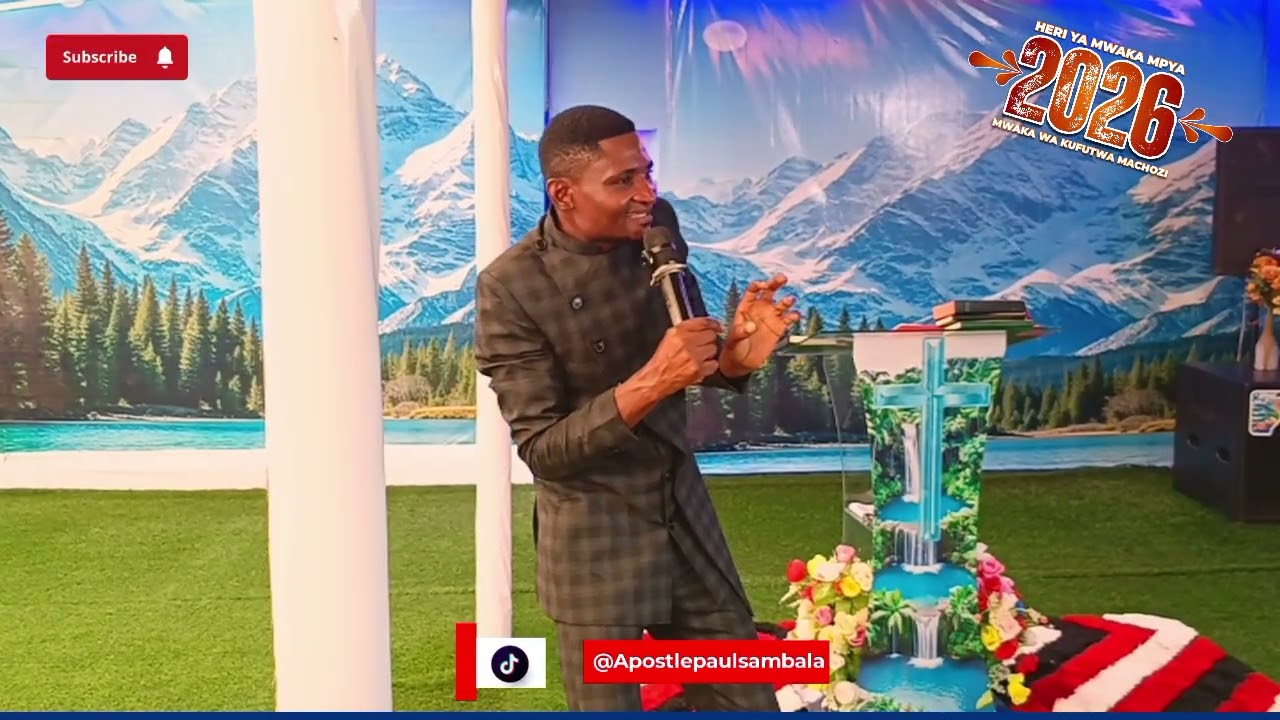 IBADA YA JUMAPILI II KUPOKEA NGUVU YA UPAKO WA ALPHA with Apostle Paul Sambala 