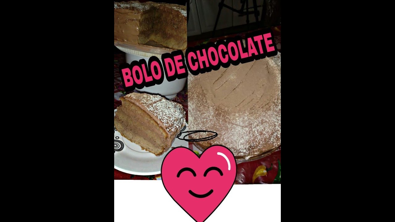 RECEITA DE BOLO DE CHOCOLATE COM A MAMÃE  🍰🍫