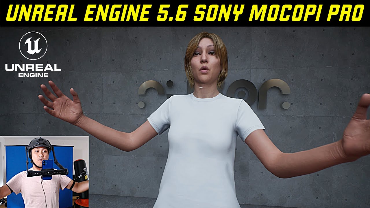 Unreal Engine 5.6 Sony mocopi pro metahuman vtuber tutorial