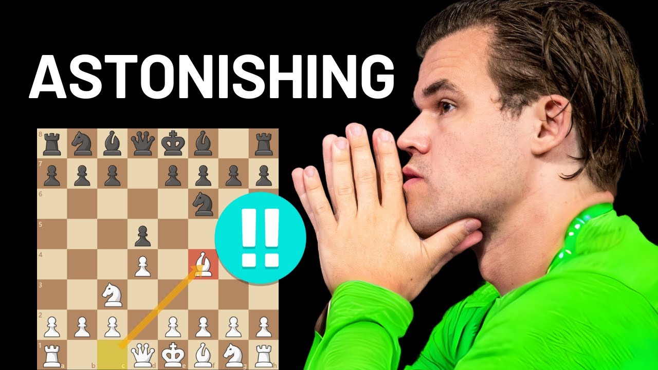 Watch Carlsen Crush Alireza With The Jobava London System