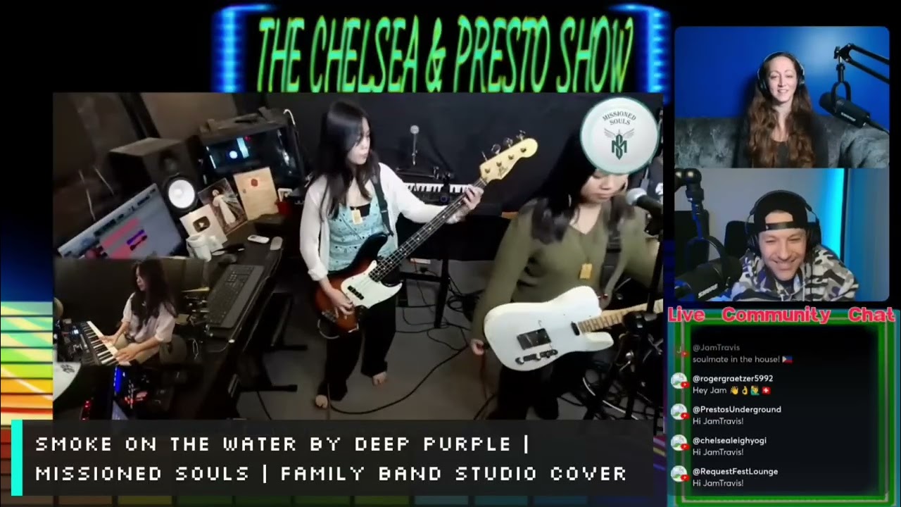 Smoke on The Water от Deep Purple &mdash; кавер от Missioned Souls [РЕАКЦИЯ]