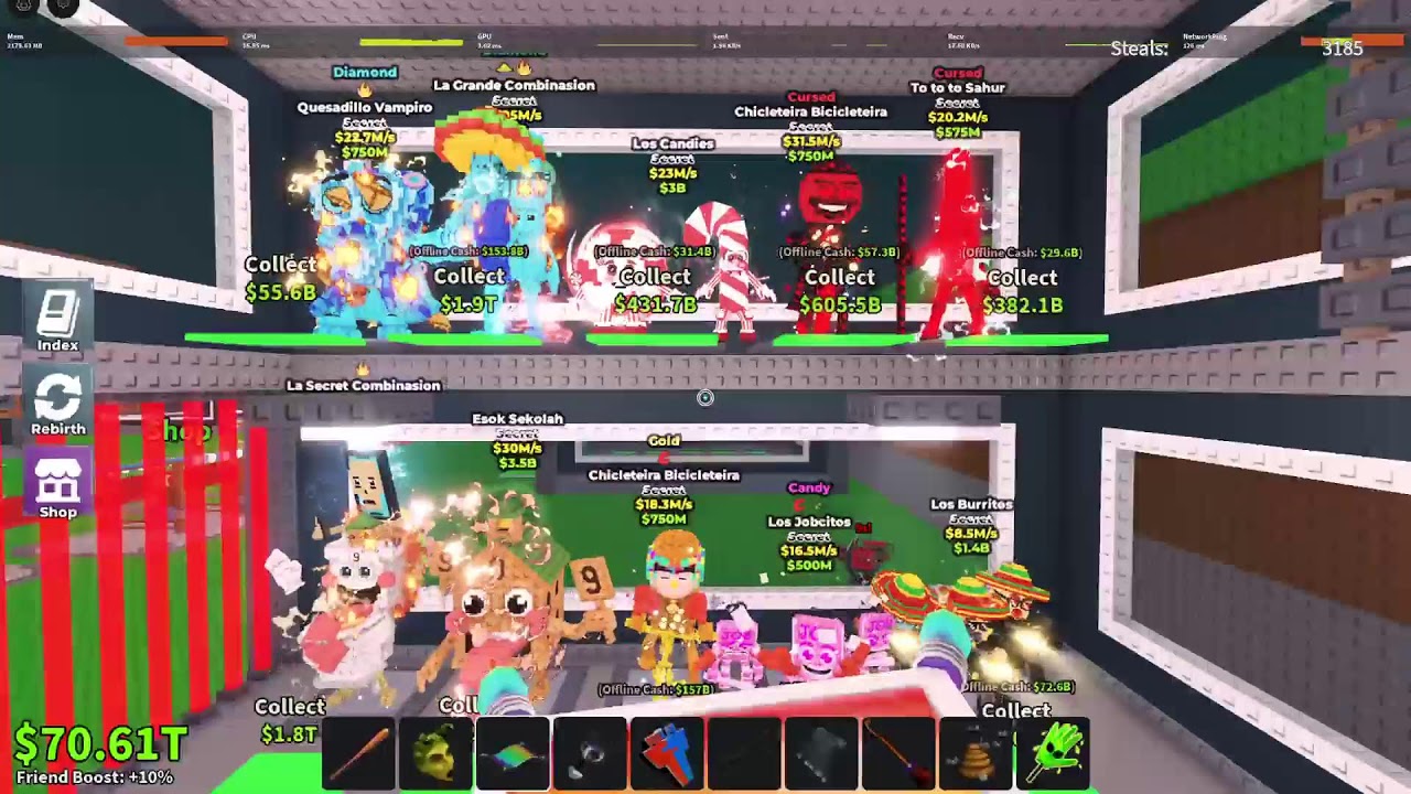 Escape tsunami And Sab PvPs And Trading Selling For Robux