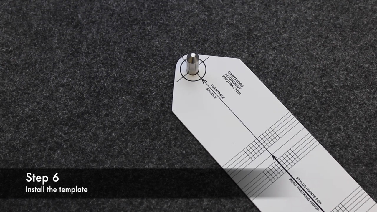 ELIPSON - Mount and adjust a new cartridge on a Hi-Fi turntable