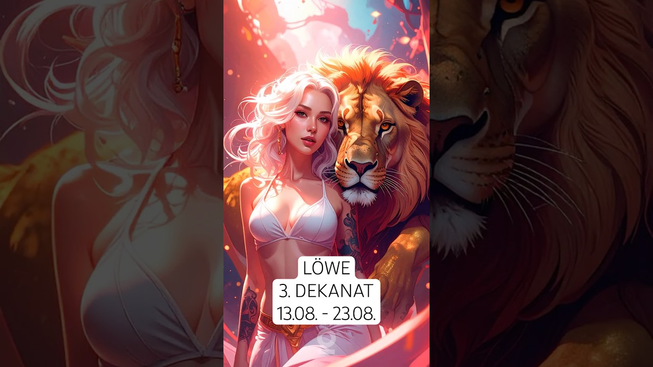 Sternzeichen L&ouml;we - 3. Dekanat ♌︎