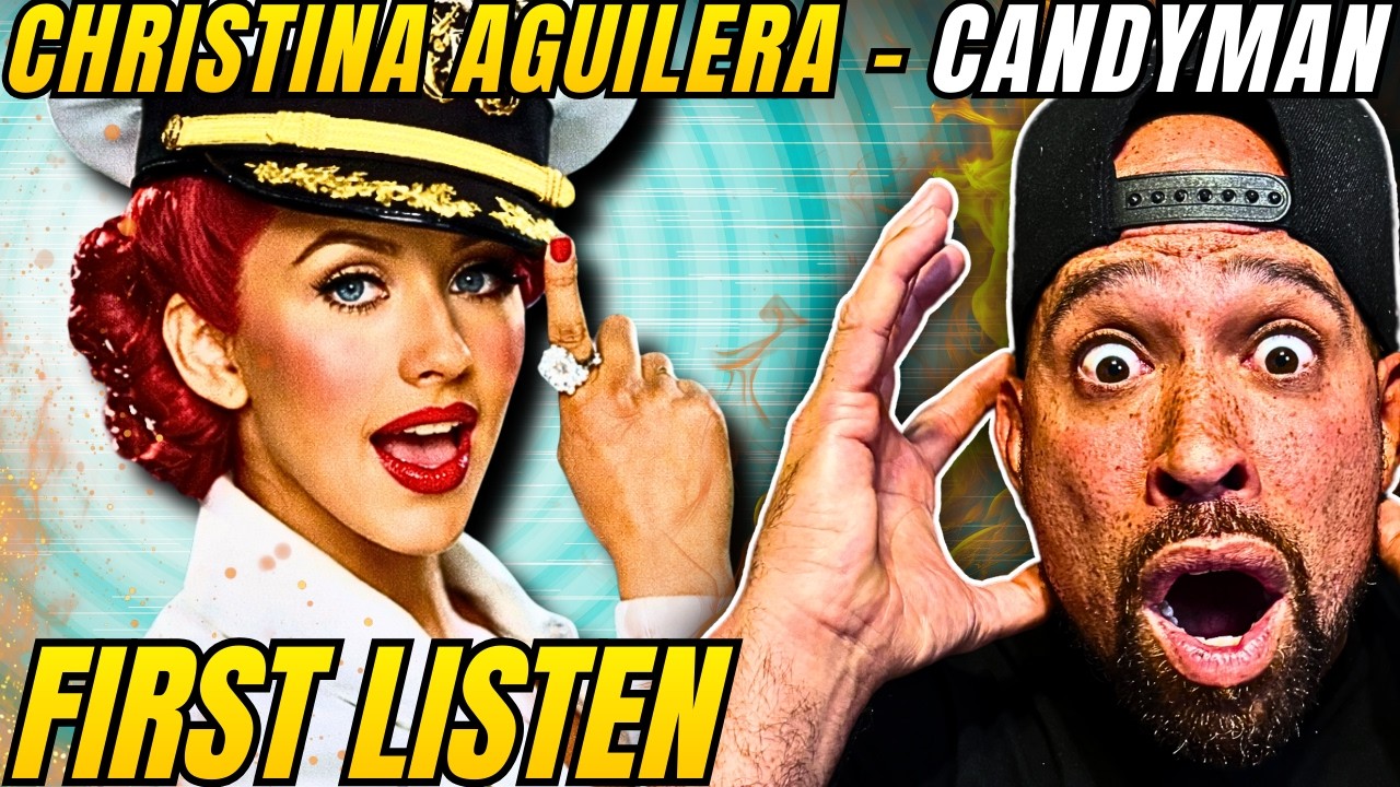 Christina Aguilera MADE me BLUSH! Candyman FIRST LISTEN,, She's WILDEN with this ONE.....