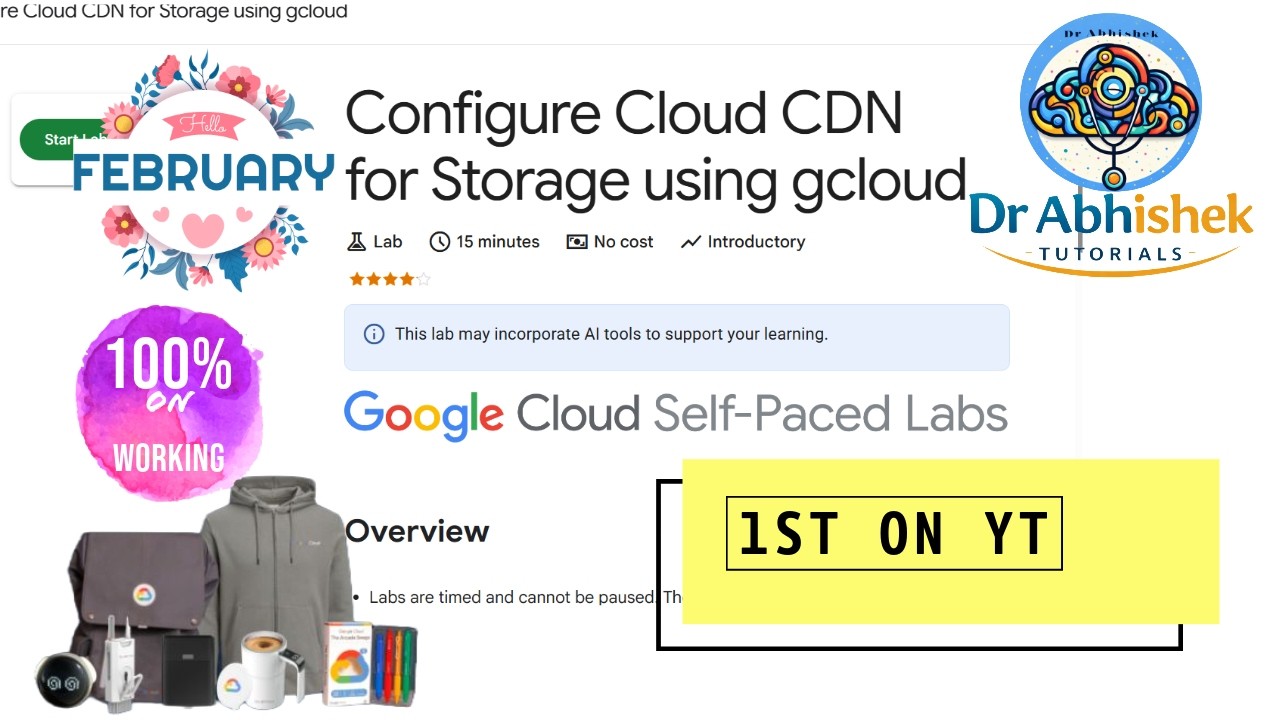 Настройка облачной CDN для хранилища с помощью gcloud | От основ к совершенству | #qwiklabsarcade...