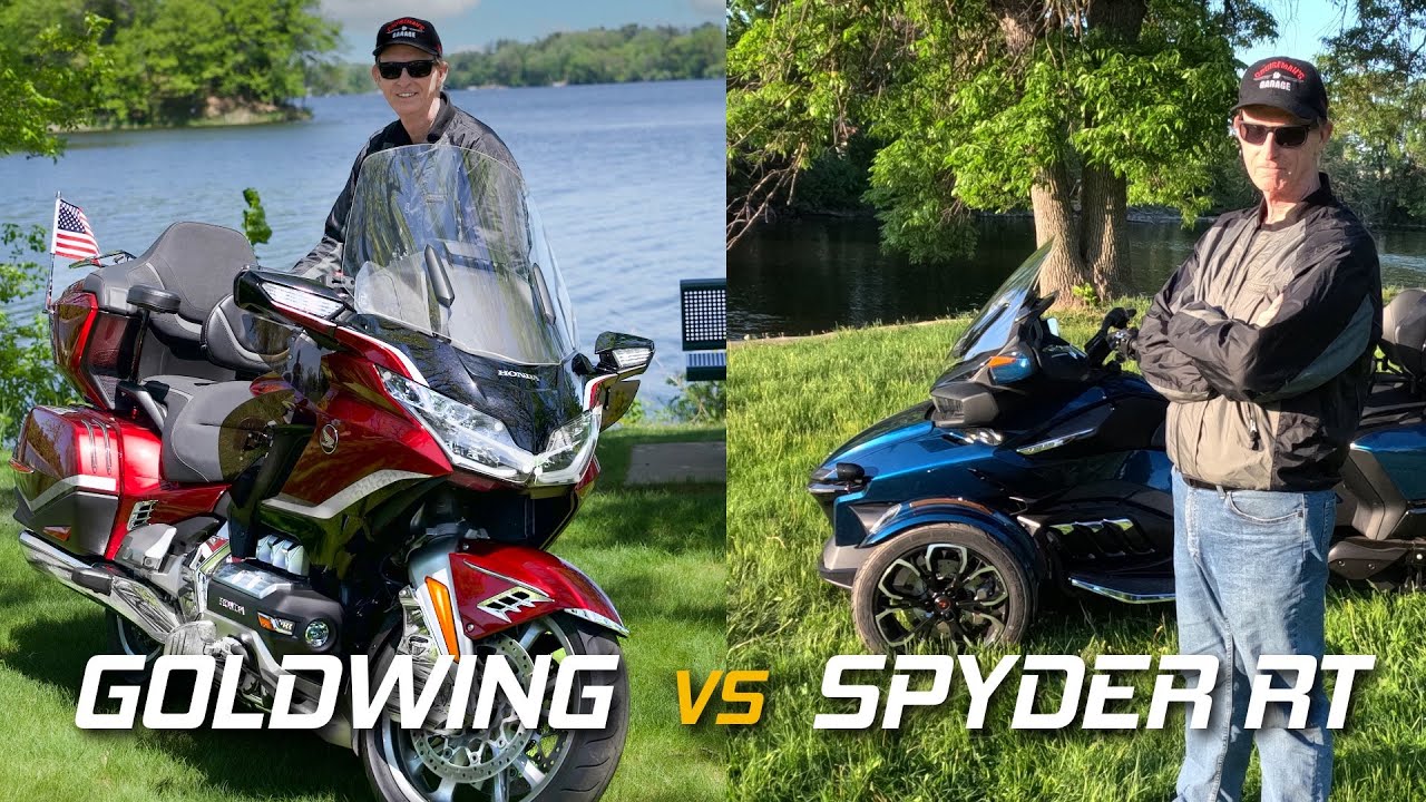 Honda Goldwing Tour DCT vs Can-Am Spyder RT Limited | Cruiseman's Garage