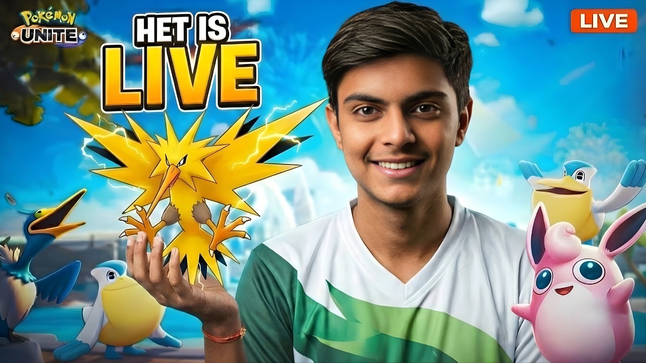 Holi Special Pokémon Unite Live 🌈🔥 Road to Top 100