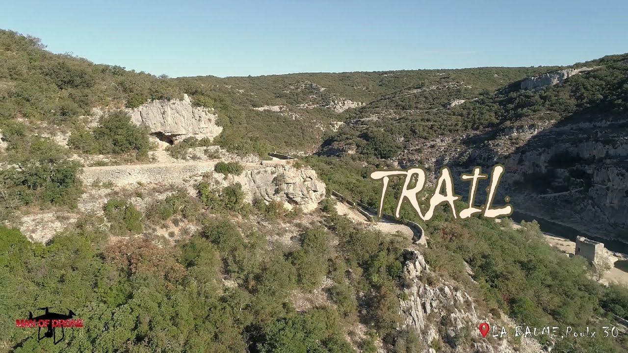 TRAIL - La Baume , Poulx , Gard (30) , France #trail #running #wildlife #nature #dji #dronevideo