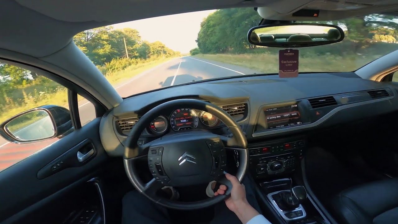 Citroen C5 Exclusive 2009 / 2.7 HDI AT 150kw (204hp) / POV Test Drive