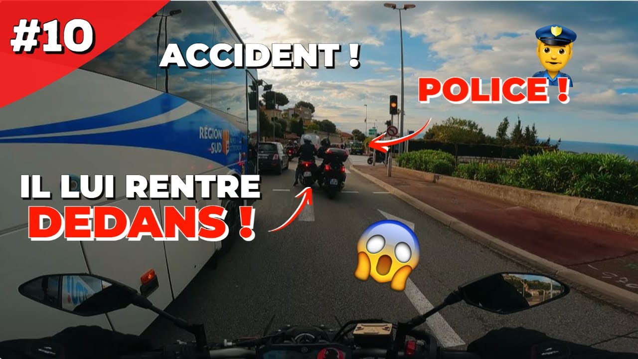IL LUI RENTRE DEDANS ! ACCIDENT DE SCOOTER - Daily Observation 10