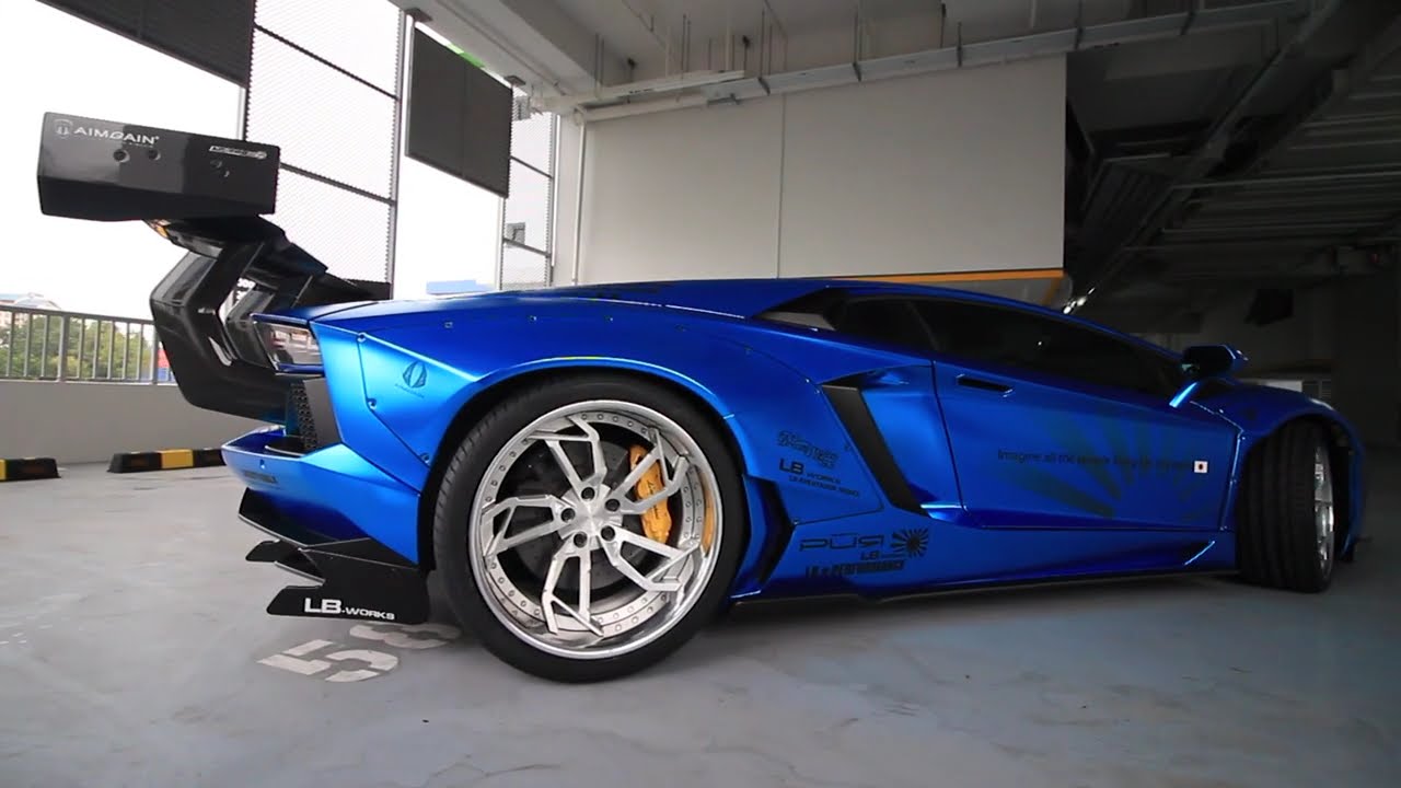 Singapore's only Liberty Walk Lamborghini Aventador